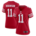 Women's San Francisco 49ers Demarcus Robinson Scarlet Team Game Jersey