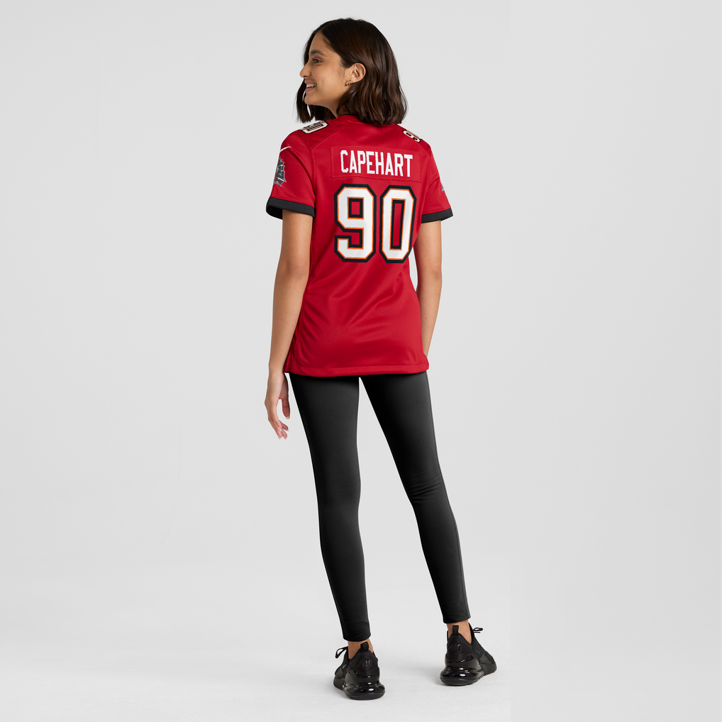 Women's Tampa Bay Buccaneers DeMonte Capehart Red Team Game Jersey