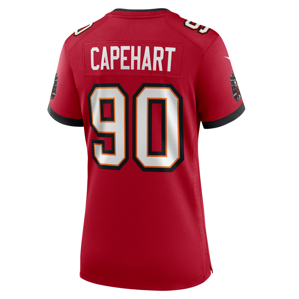 Women's Tampa Bay Buccaneers DeMonte Capehart Red Team Game Jersey