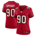 Women's Tampa Bay Buccaneers DeMonte Capehart Red Team Game Jersey