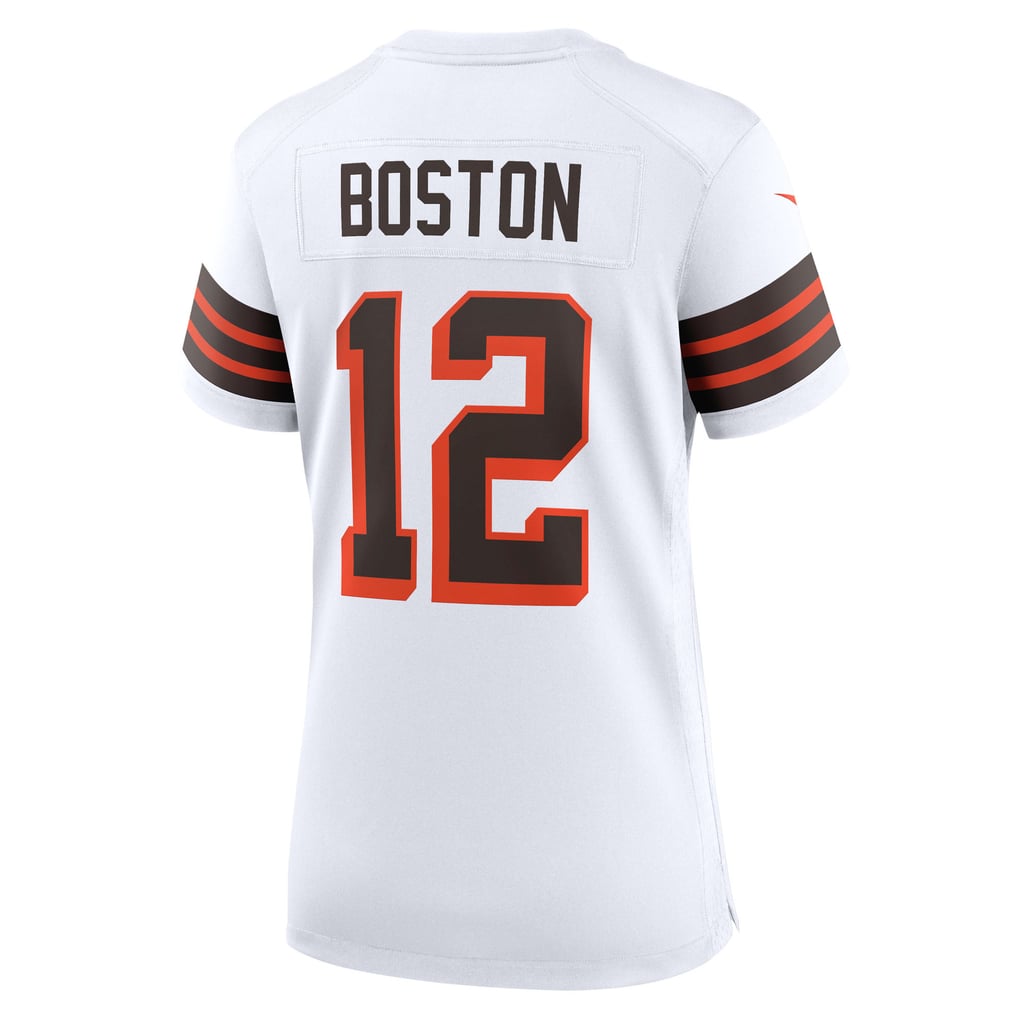 Women's Cleveland Browns Denzel Boston White Alternate Game Jersey