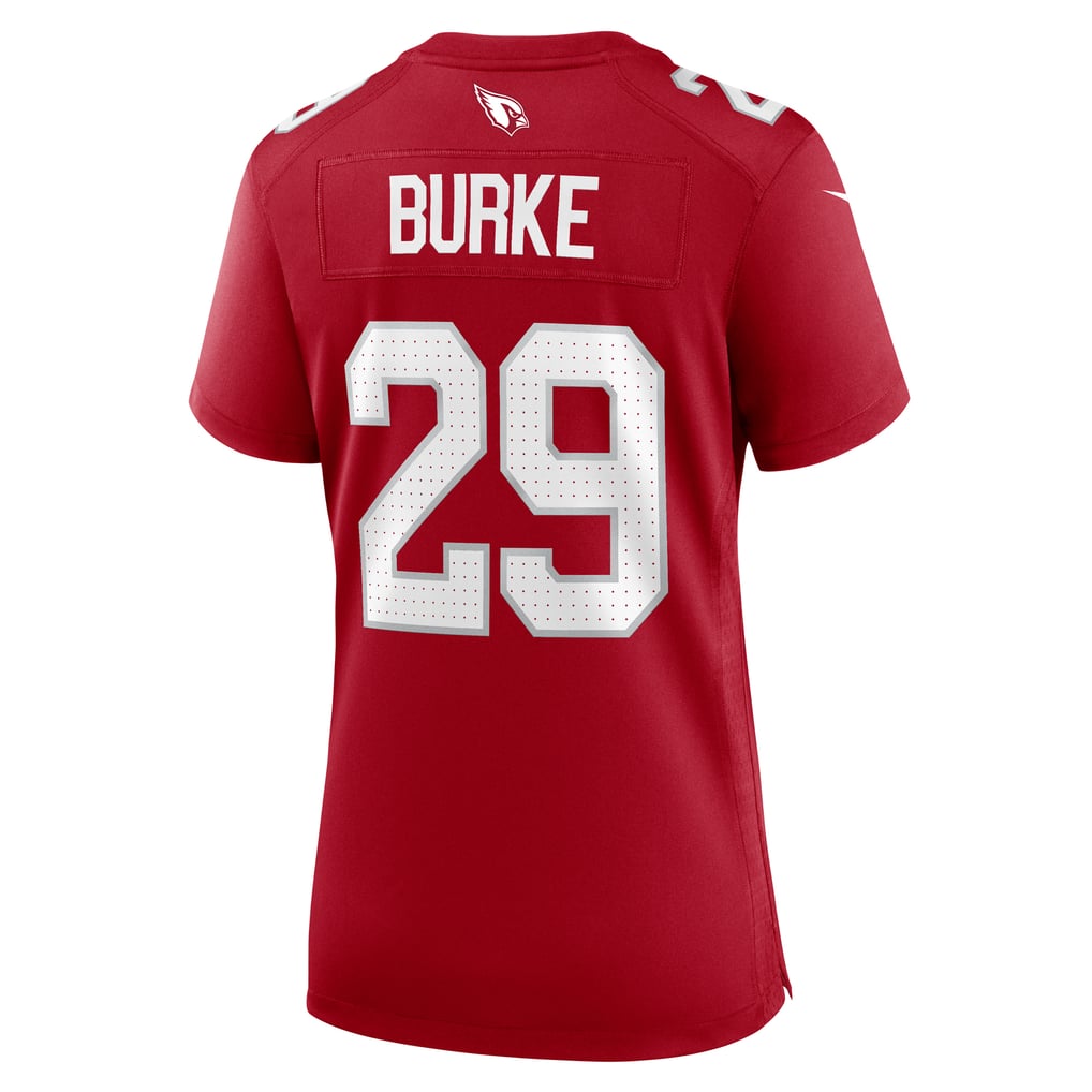 Women's Arizona Cardinals Denzel Burke Cardinal Team Game Jersey