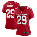 Women's Arizona Cardinals Denzel Burke Cardinal Team Game Jersey