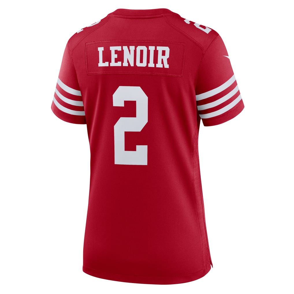 Women's San Francisco 49ers Deommodore Lenoir Scarlet Game Jersey