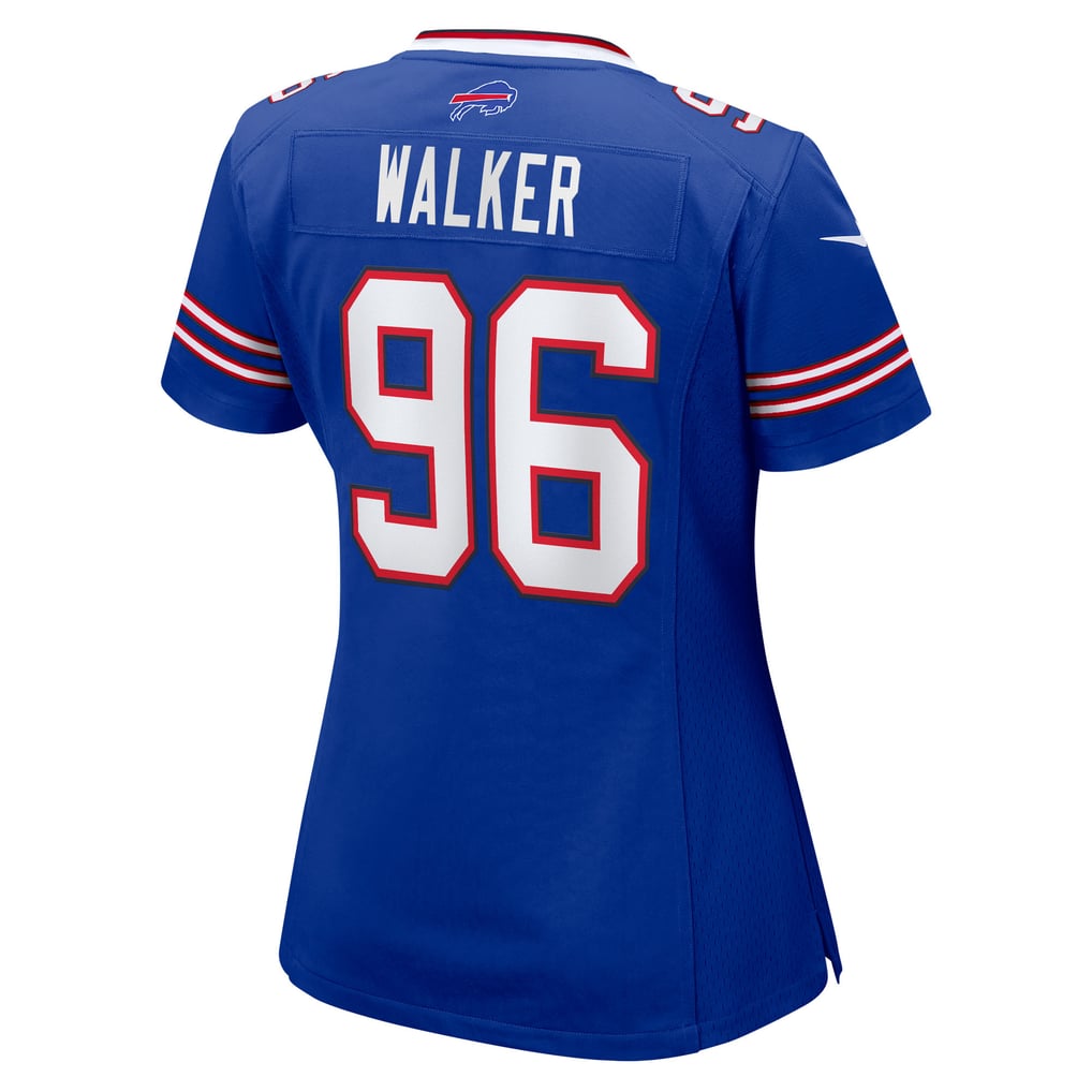Women's Buffalo Bills Deone Walker Royal Team Game Jersey