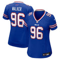 Women's Buffalo Bills Deone Walker Royal Team Game Jersey