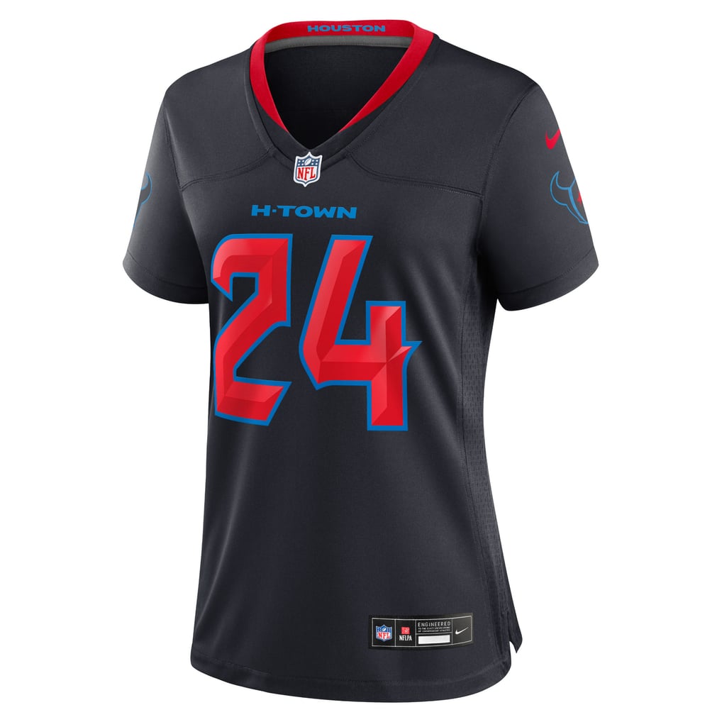 Women's Houston Texans Derek Stingley Jr. Navy Alternate Game Jersey