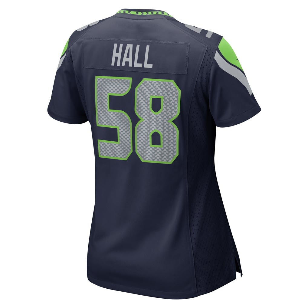 Women's Seattle Seahawks Derick Hall College College Navy Team Game Jersey
