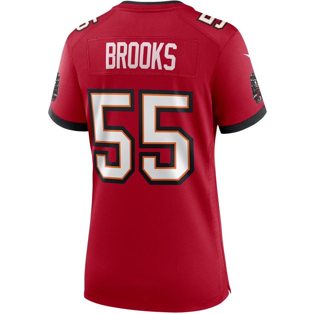 Women's Tampa Bay Buccaneers Derrick Brooks Red Game Retired Player Jersey