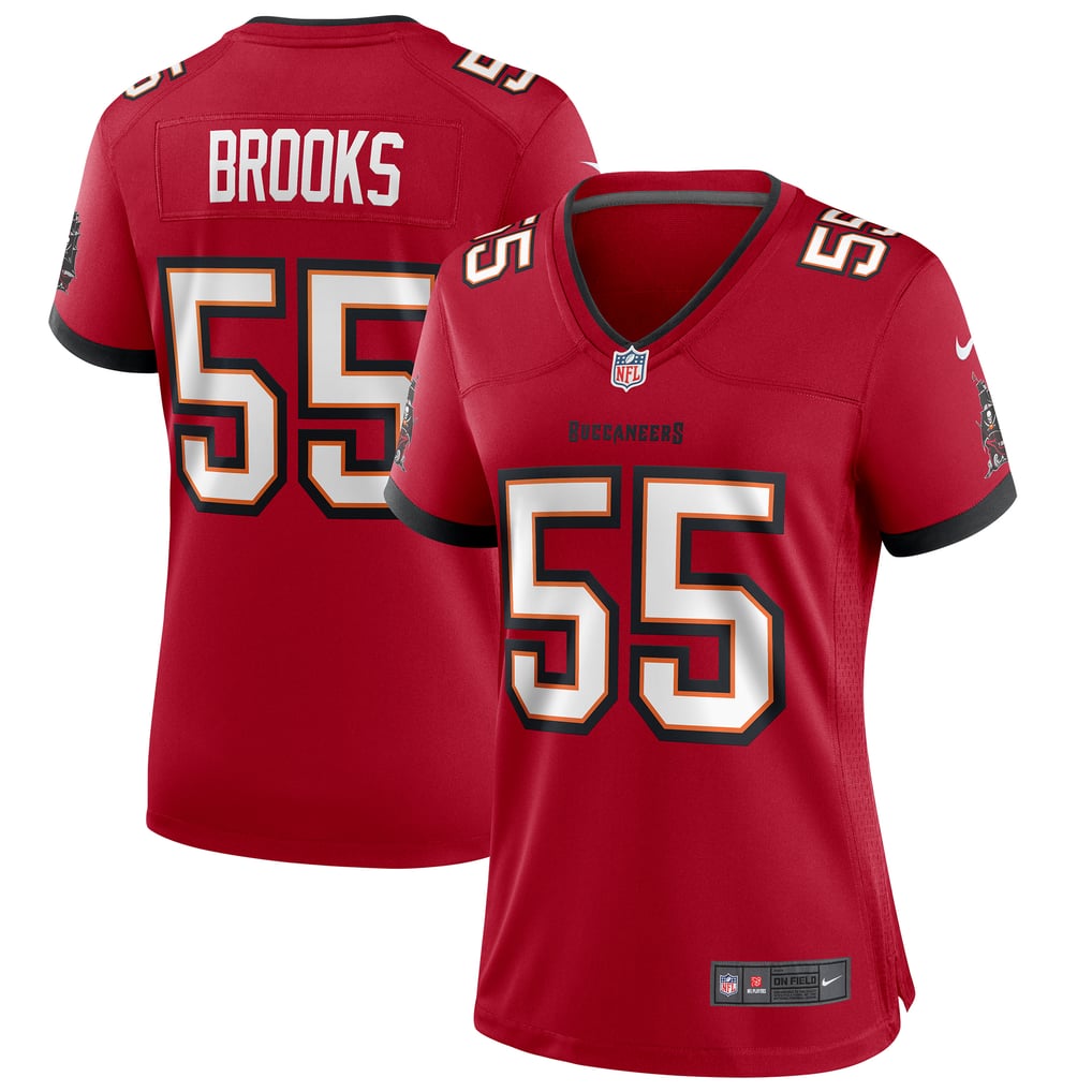 Women's Tampa Bay Buccaneers Derrick Brooks Red Game Retired Player Jersey