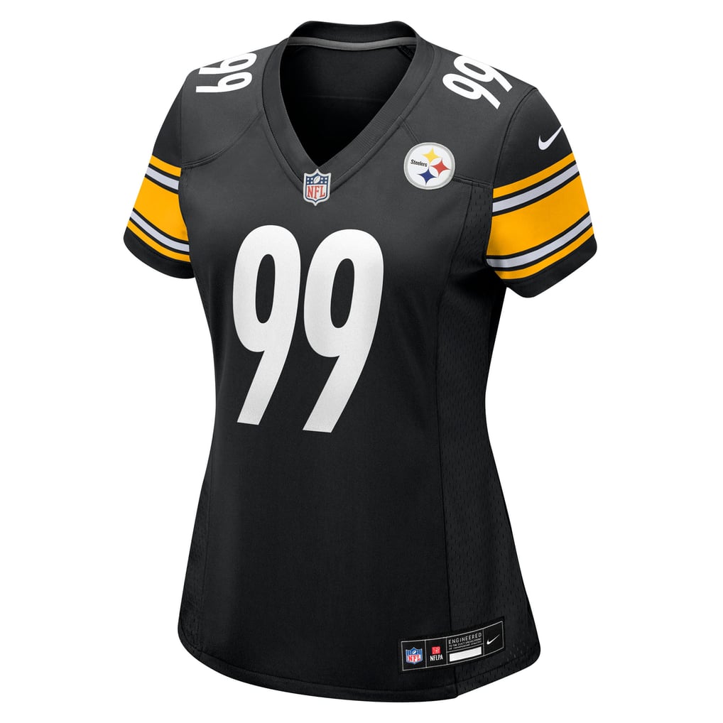 Women's Pittsburgh Steelers Derrick Harmon Black Team Game Jersey