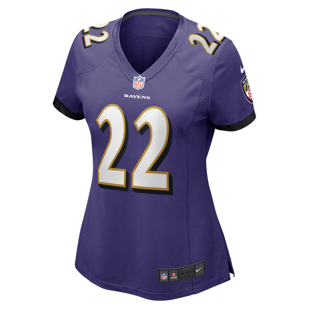 Women's Baltimore Ravens Derrick Henry Purple Game Player Jersey
