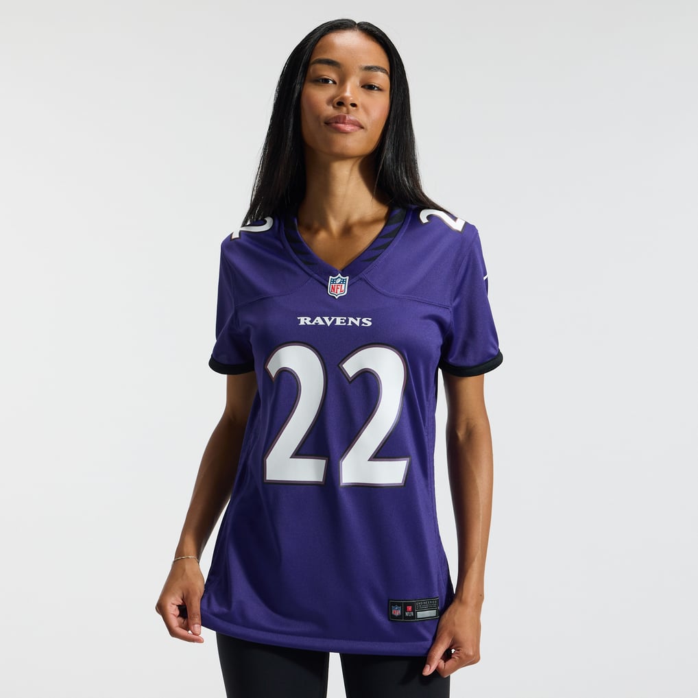 Women's Baltimore Ravens Derrick Henry Purple Team Game Jersey