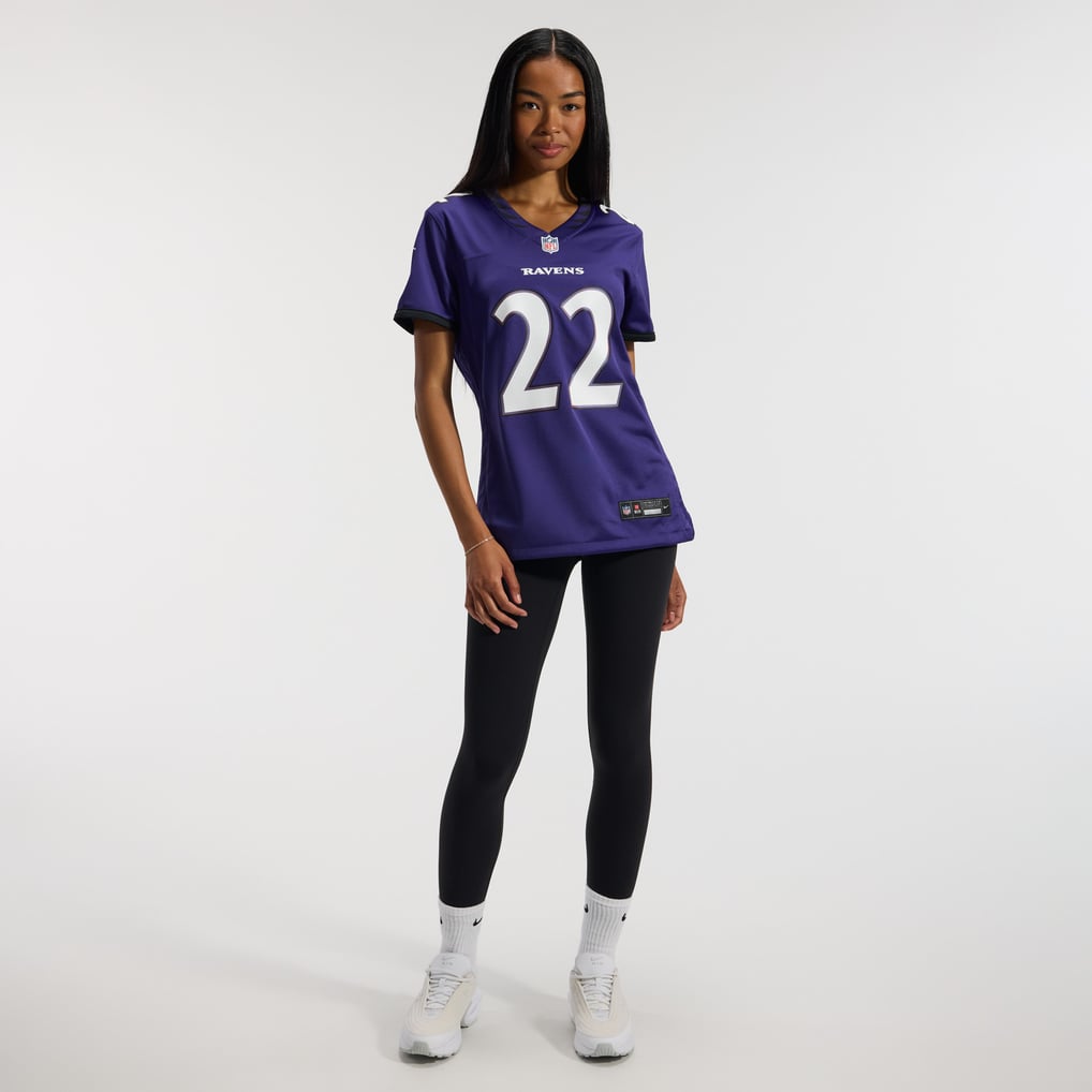 Women's Baltimore Ravens Derrick Henry Purple Team Game Jersey