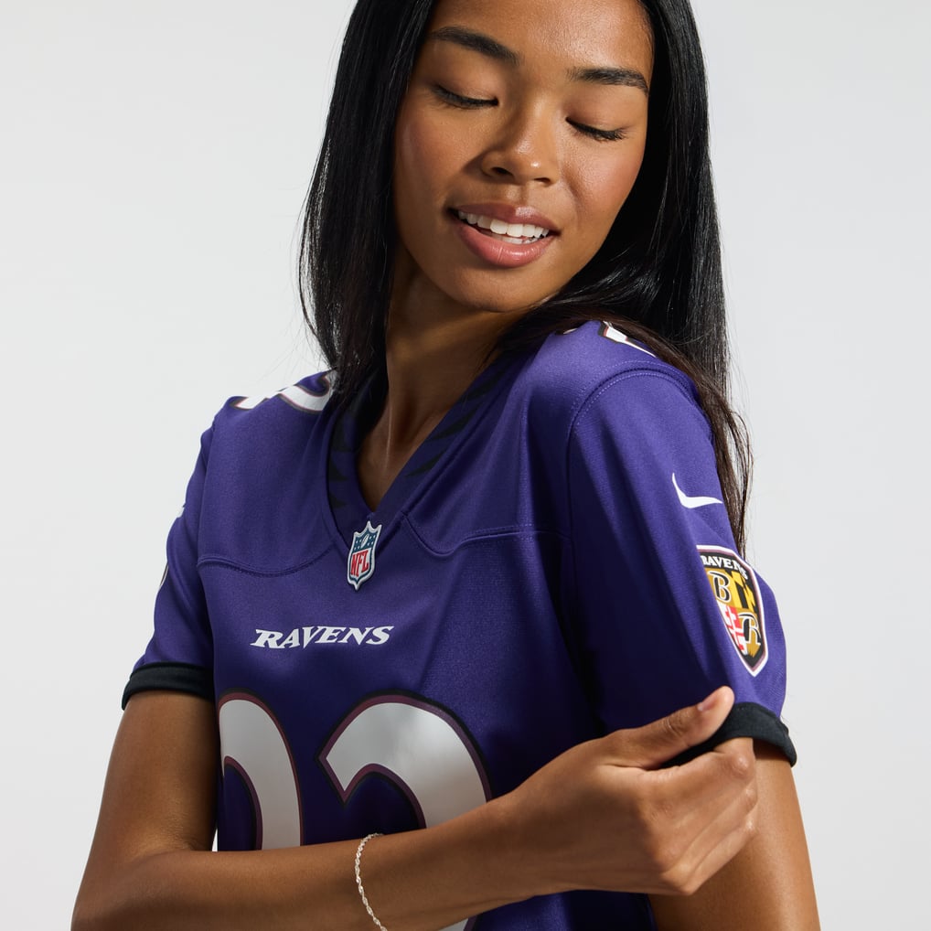 Women's Baltimore Ravens Derrick Henry Purple Team Game Jersey
