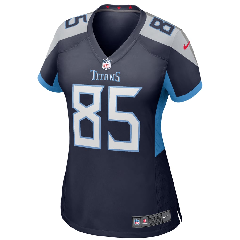 Women's Tennessee Titans Derrick Mason Navy Game Retired Player Jersey