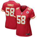 Women's Kansas City Chiefs Derrick Thomas Red Game Retired Player Jersey