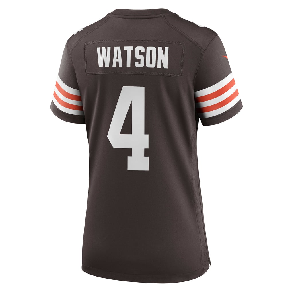 Women's Cleveland Browns Deshaun Watson Brown Player Jersey