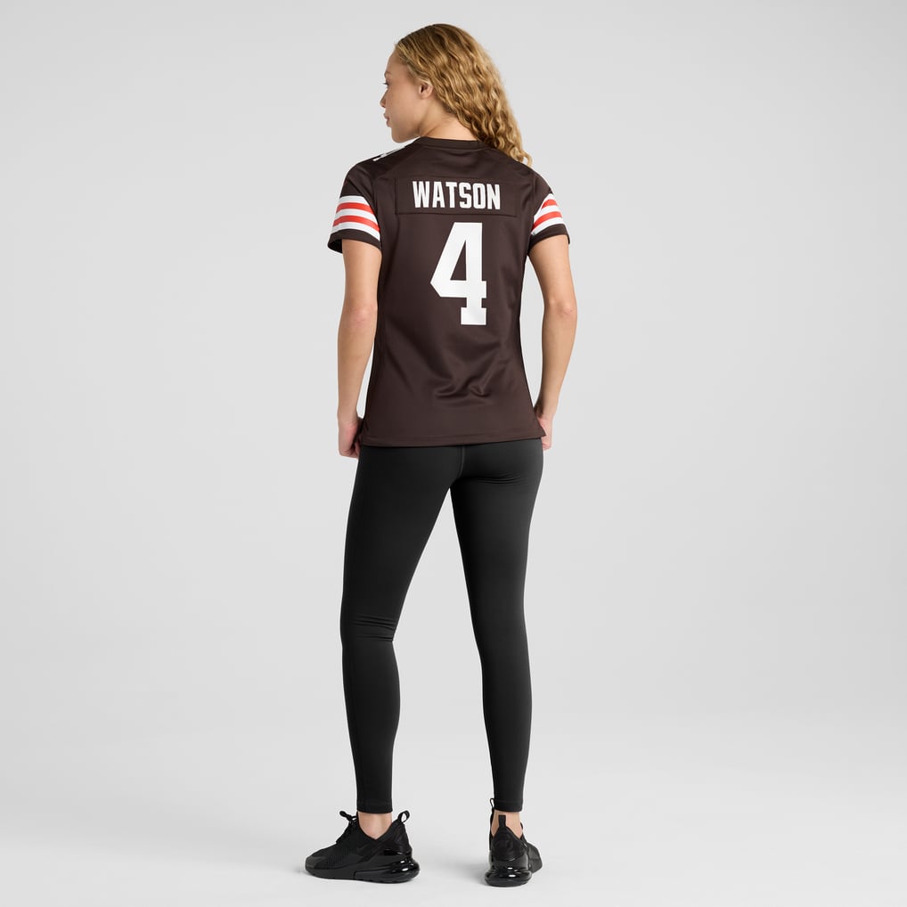 Women's Cleveland Browns Deshaun Watson Brown Player Jersey