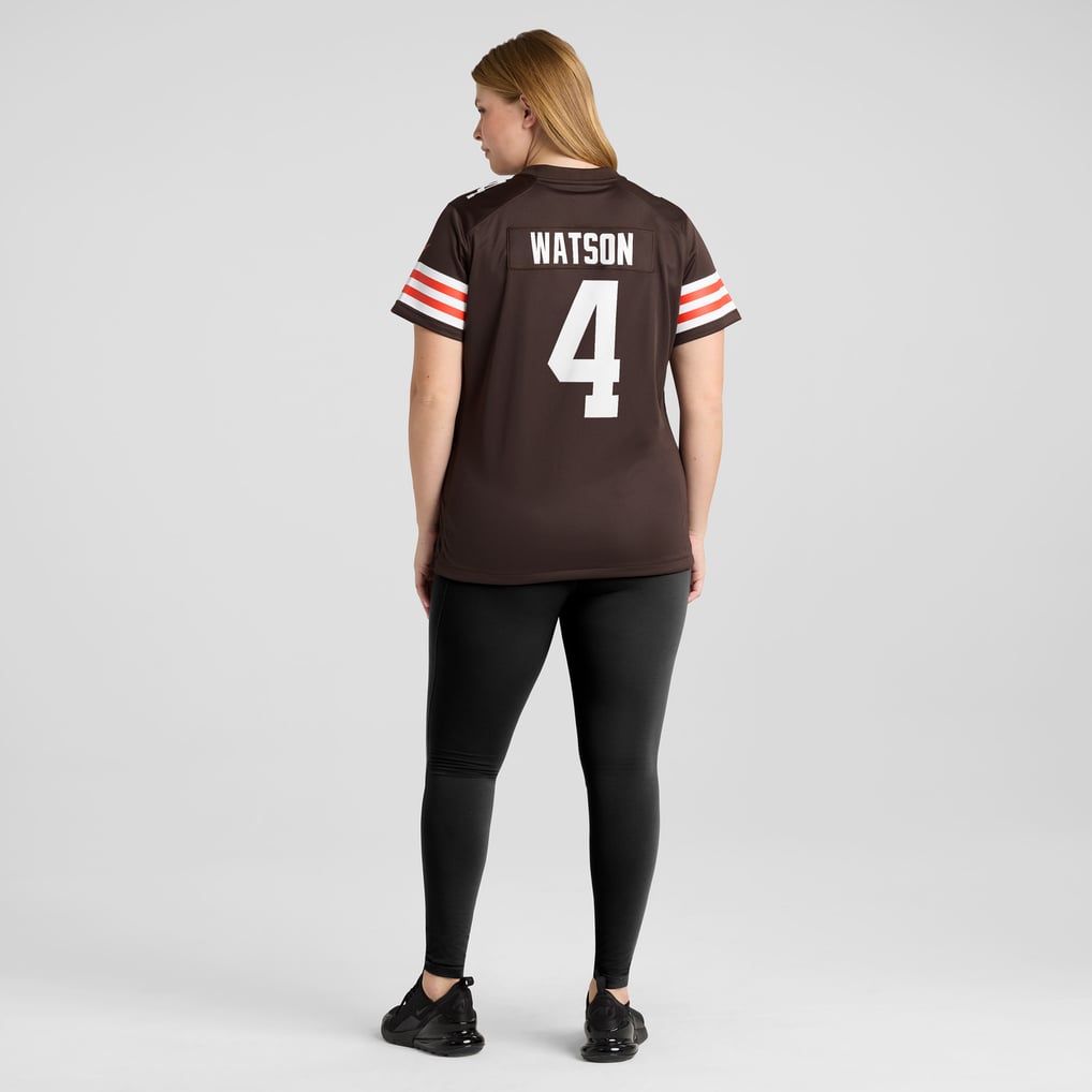 Women's Cleveland Browns Deshaun Watson Brown Player Jersey