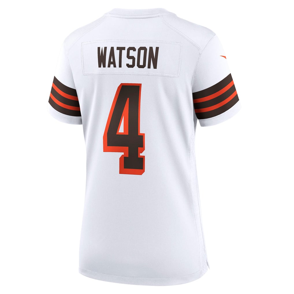 Women's Cleveland Browns Deshaun Watson White Player Jersey