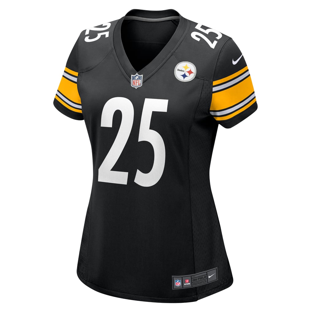Women's Pittsburgh Steelers DeShon Elliott Black Team Game Jersey