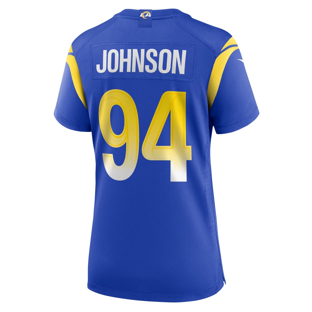 Women's Los Angeles Rams Desjuan Johnson Royal Home Game Jersey