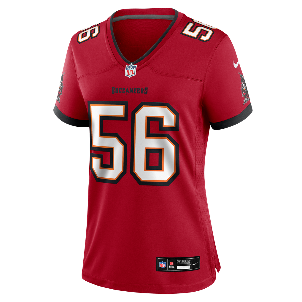 Women's Tampa Bay Buccaneers Desmond Watson Red Team Game Jersey