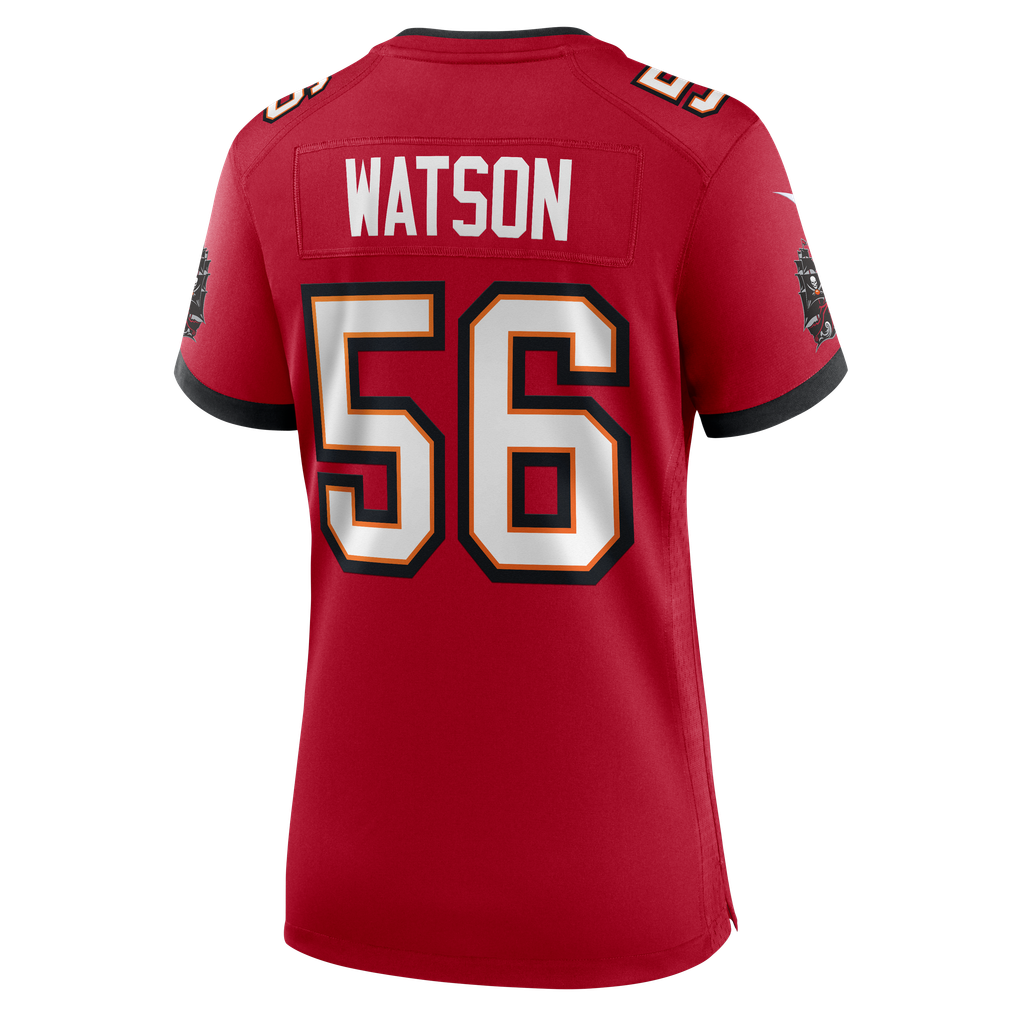 Women's Tampa Bay Buccaneers Desmond Watson Red Team Game Jersey