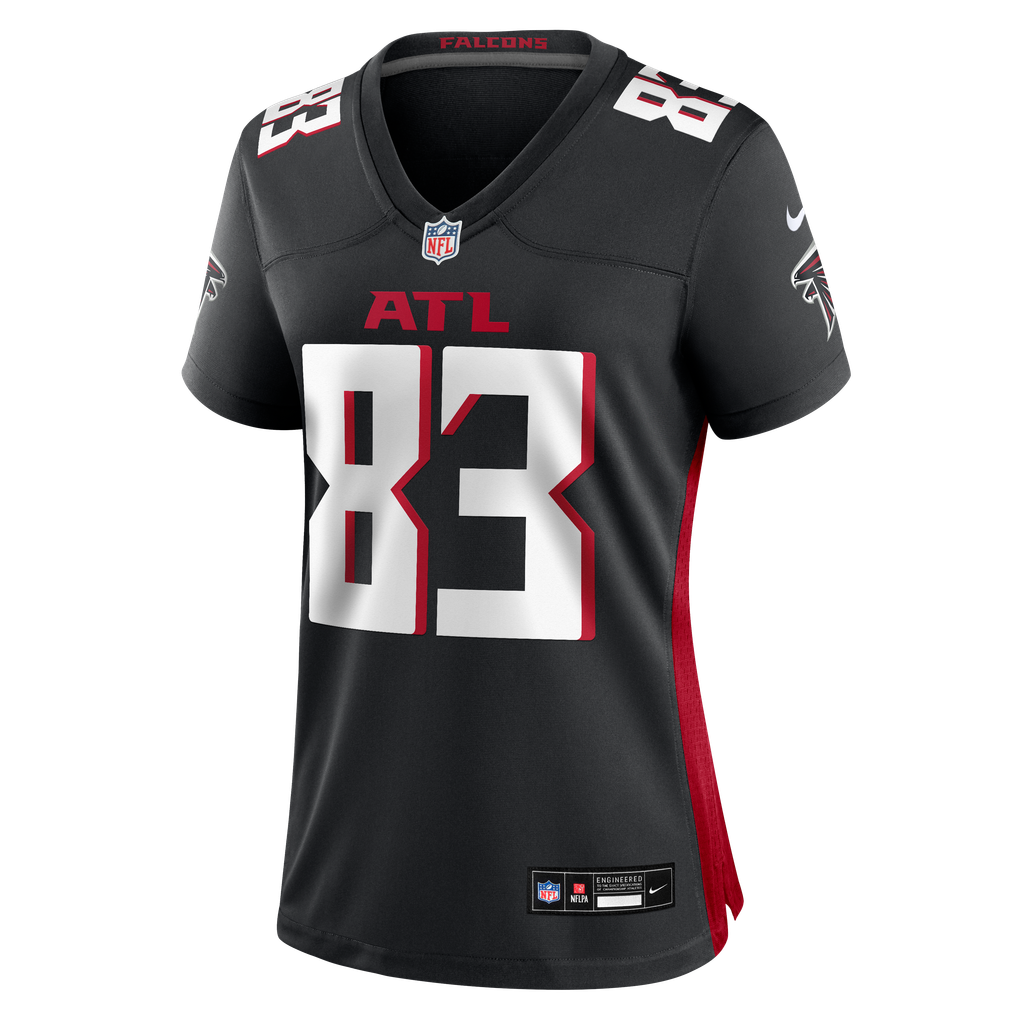 Women's Atlanta Falcons Deven Thompkins Black Team Game Jersey