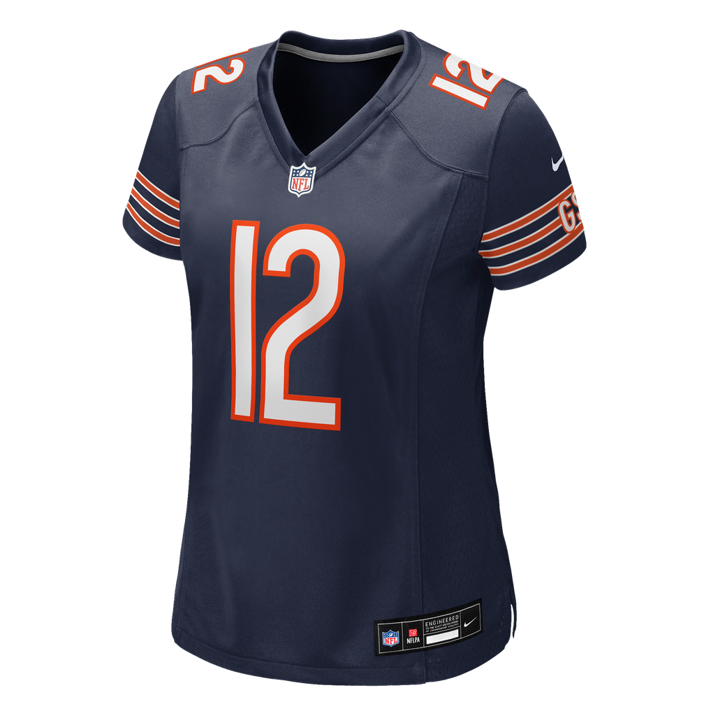 Women's Chicago Bears Devin Bush Navy Team Game Jersey