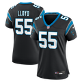 Women's Carolina Panthers Devin Lloyd Black Team Game Jersey