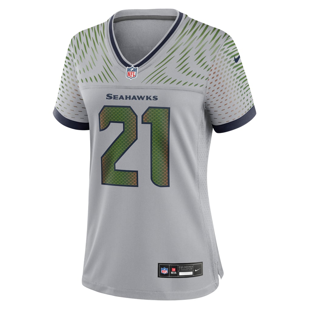 Women's Seattle Seahawks Devon Witherspoon Gray Rivalries Collection Game Jersey