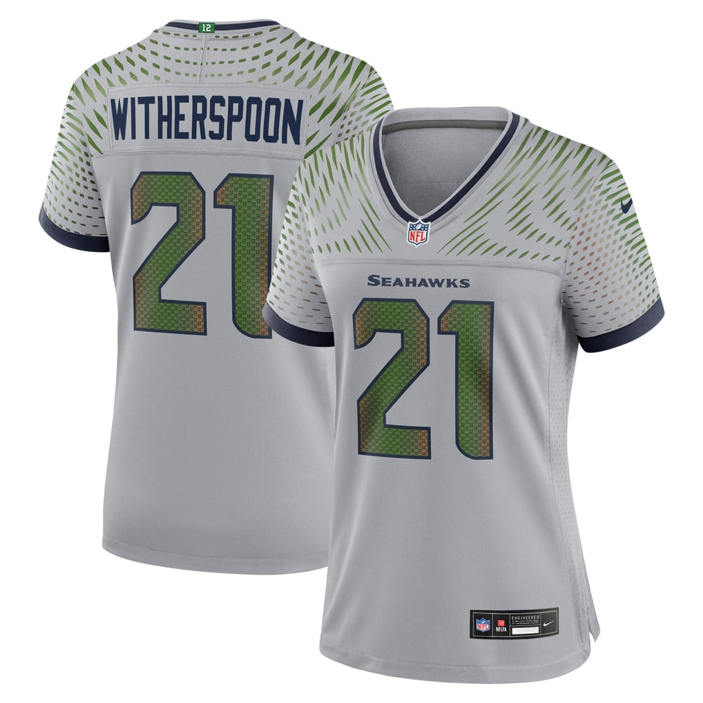 Women's Seattle Seahawks Devon Witherspoon Gray Rivalries Collection Game Jersey