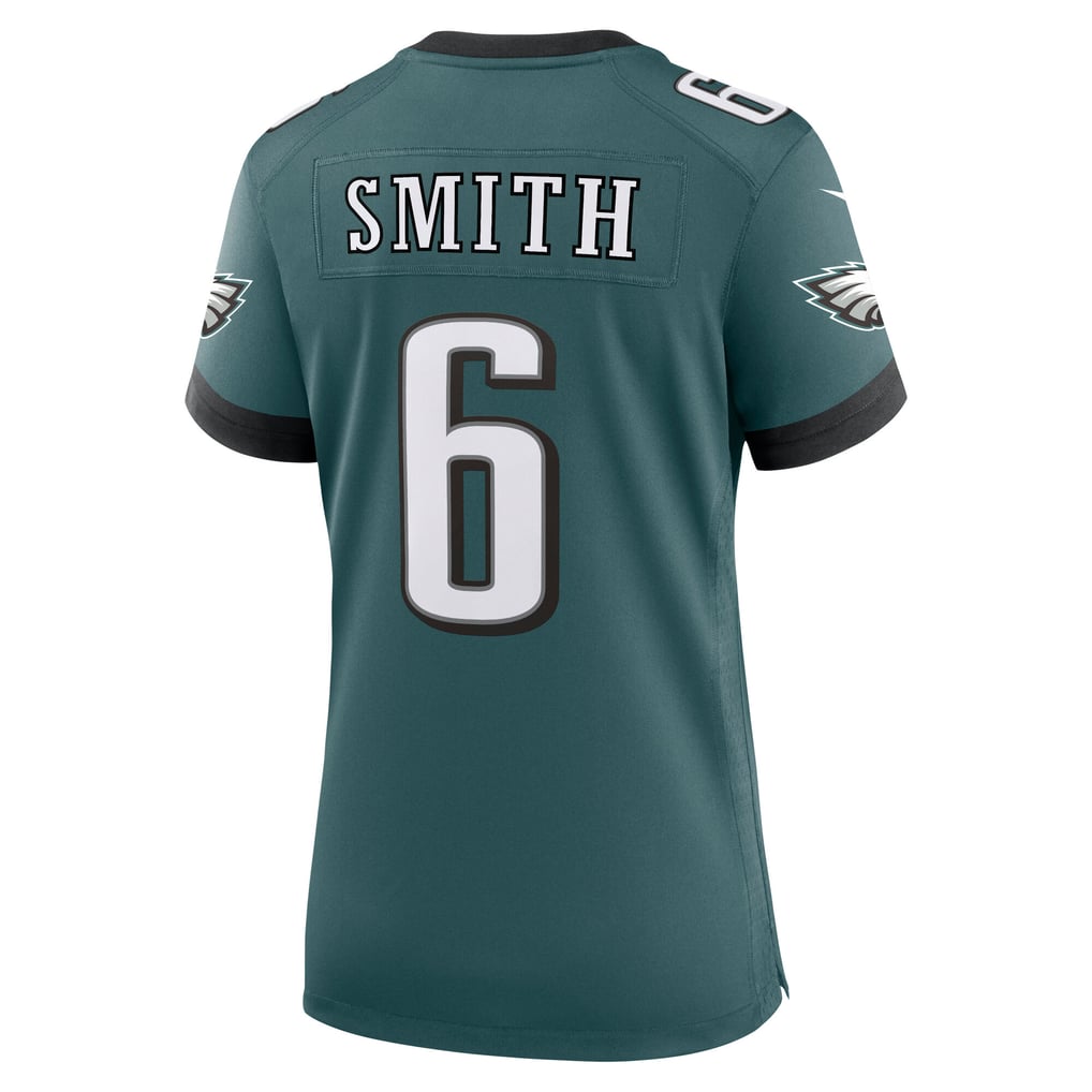 Women's Philadelphia Eagles DeVonta Smith Midnight Green Team Game Jersey