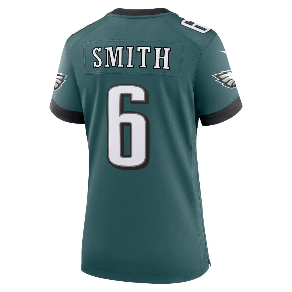 Women's Philadelphia Eagles DeVonta Smith Midnight Green Team Game Jersey