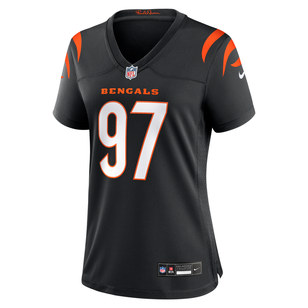 Women's Cincinnati Bengals Dexter Lawrence II Black Game Jersey