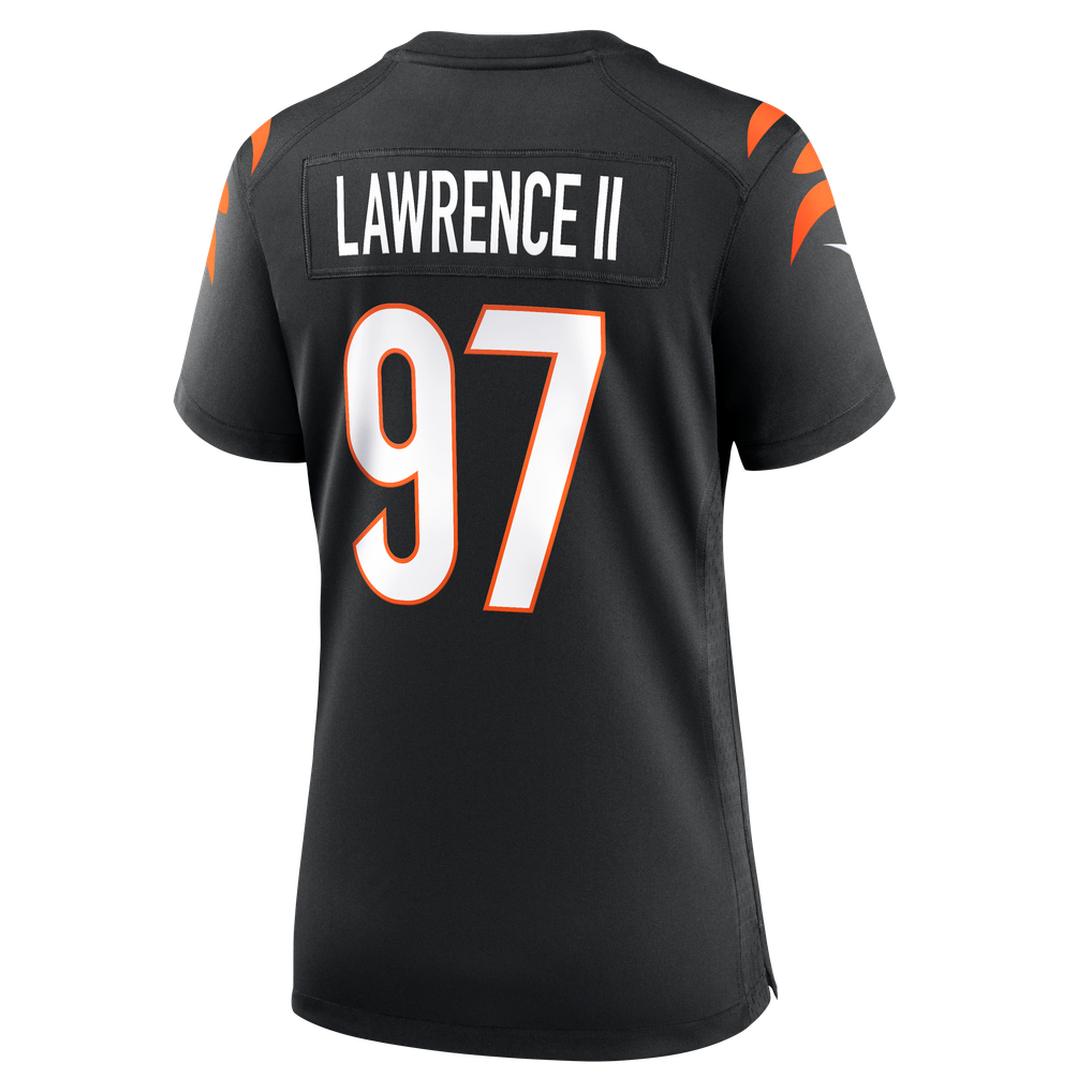Women's Cincinnati Bengals Dexter Lawrence II Black Game Jersey