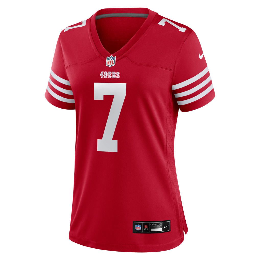 Women's San Francisco 49ers De'Zhaun Stribling Scarlet Team Game Jersey