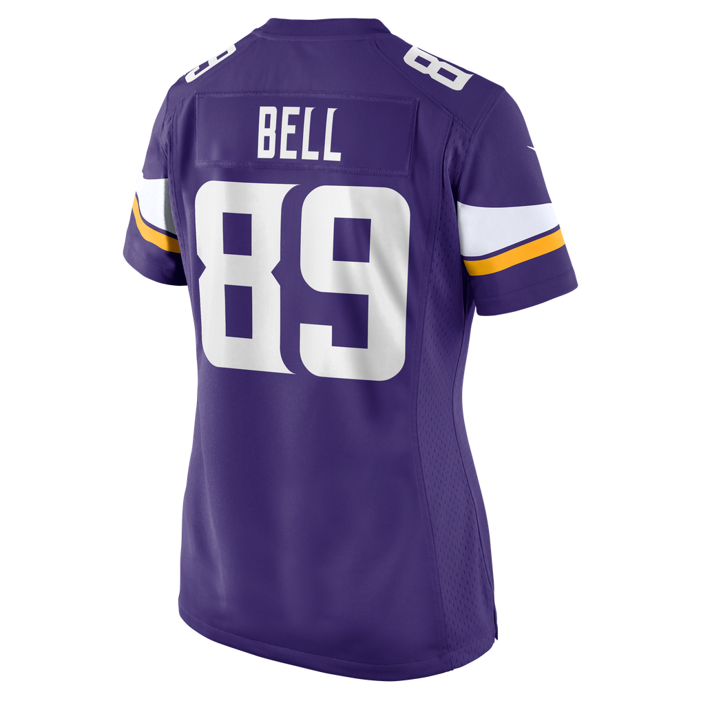 Women's Minnesota Vikings Dillon Bell Purple Team Game Jersey