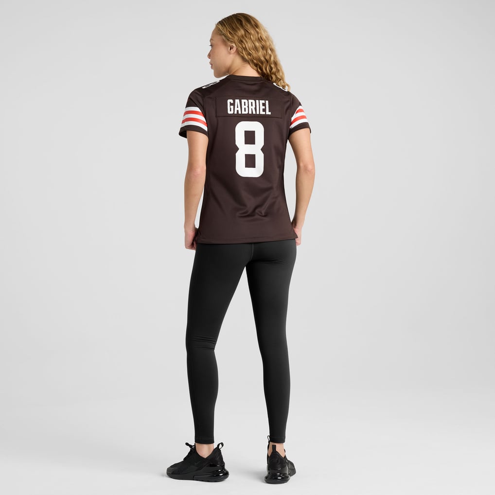 Women's Cleveland Browns Dillon Gabriel Brown Team Game Jersey