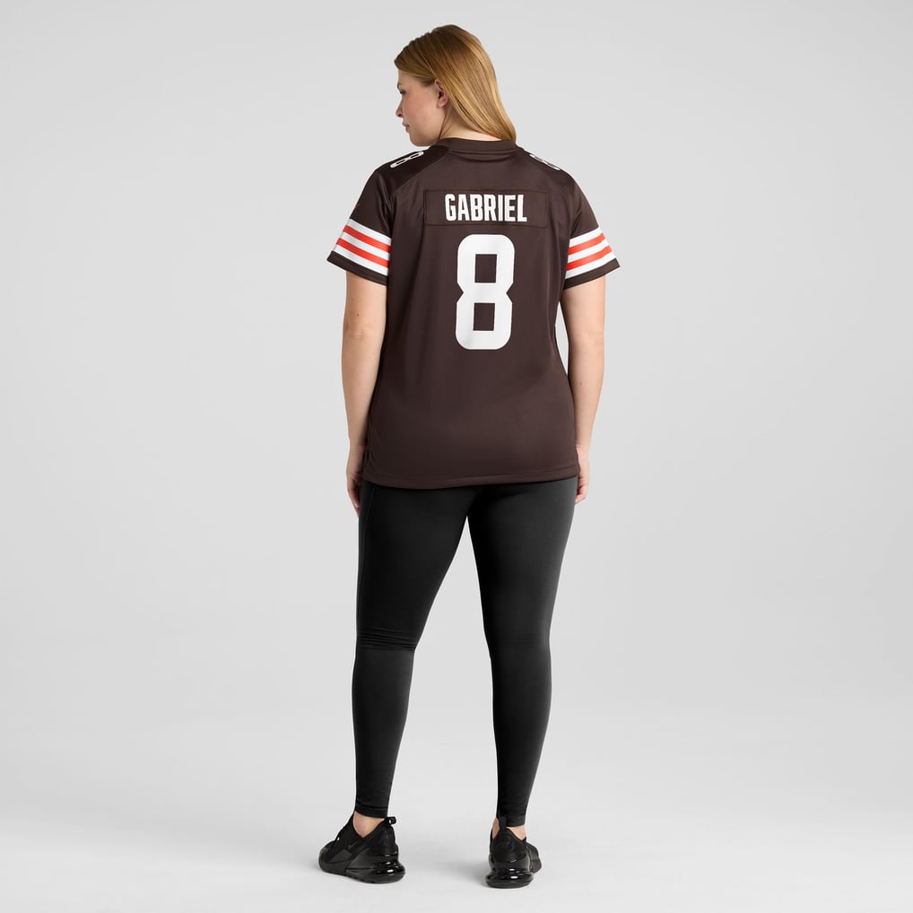 Women's Cleveland Browns Dillon Gabriel Brown Team Game Jersey