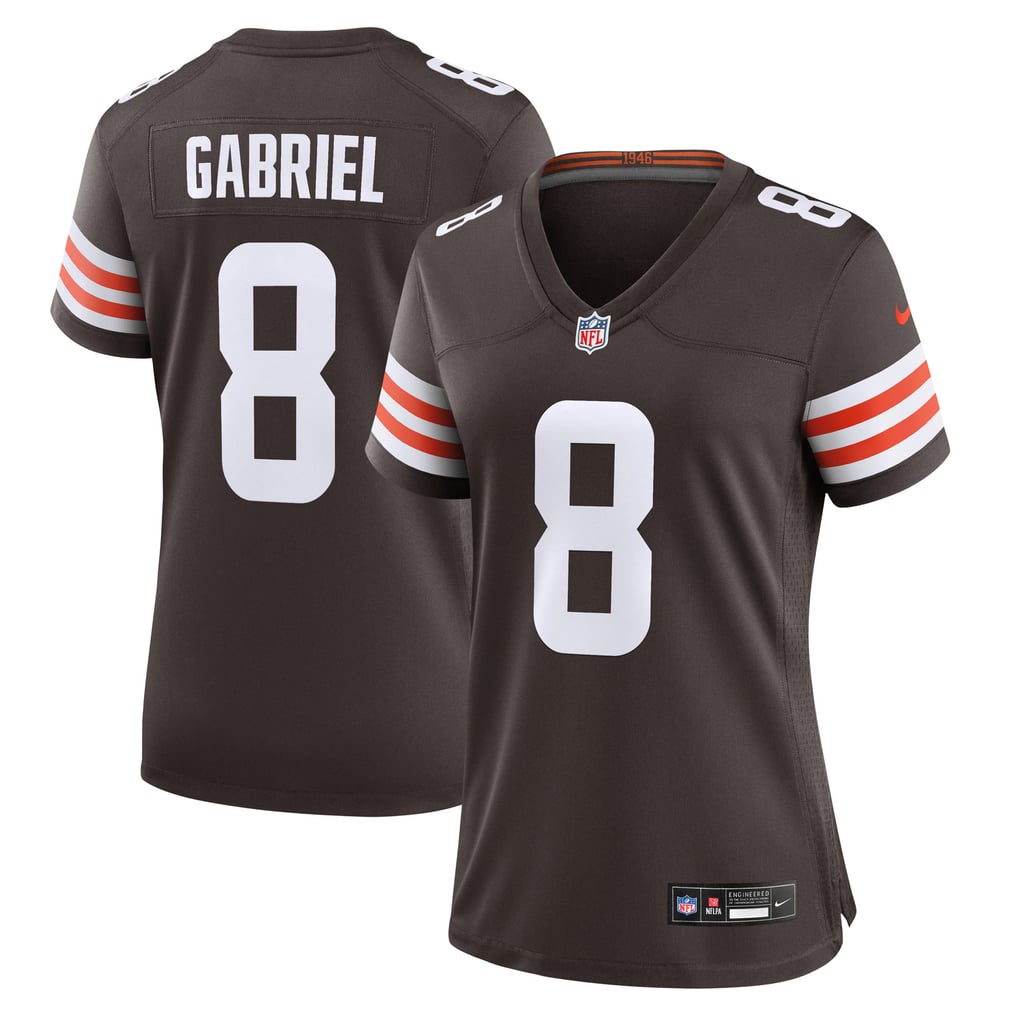 Women's Cleveland Browns Dillon Gabriel Brown Team Game Jersey