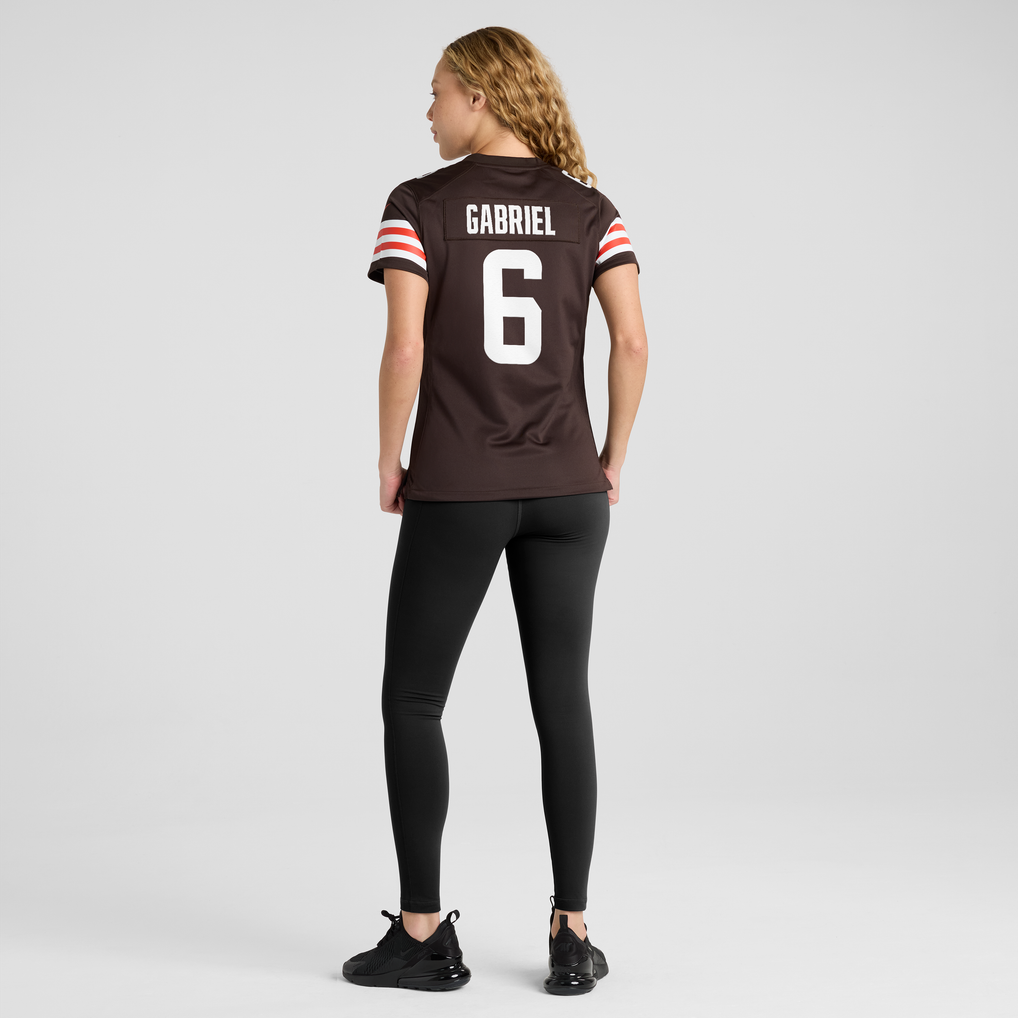 Women's Cleveland Browns Dillon Gabriel Brown Team Game Jersey