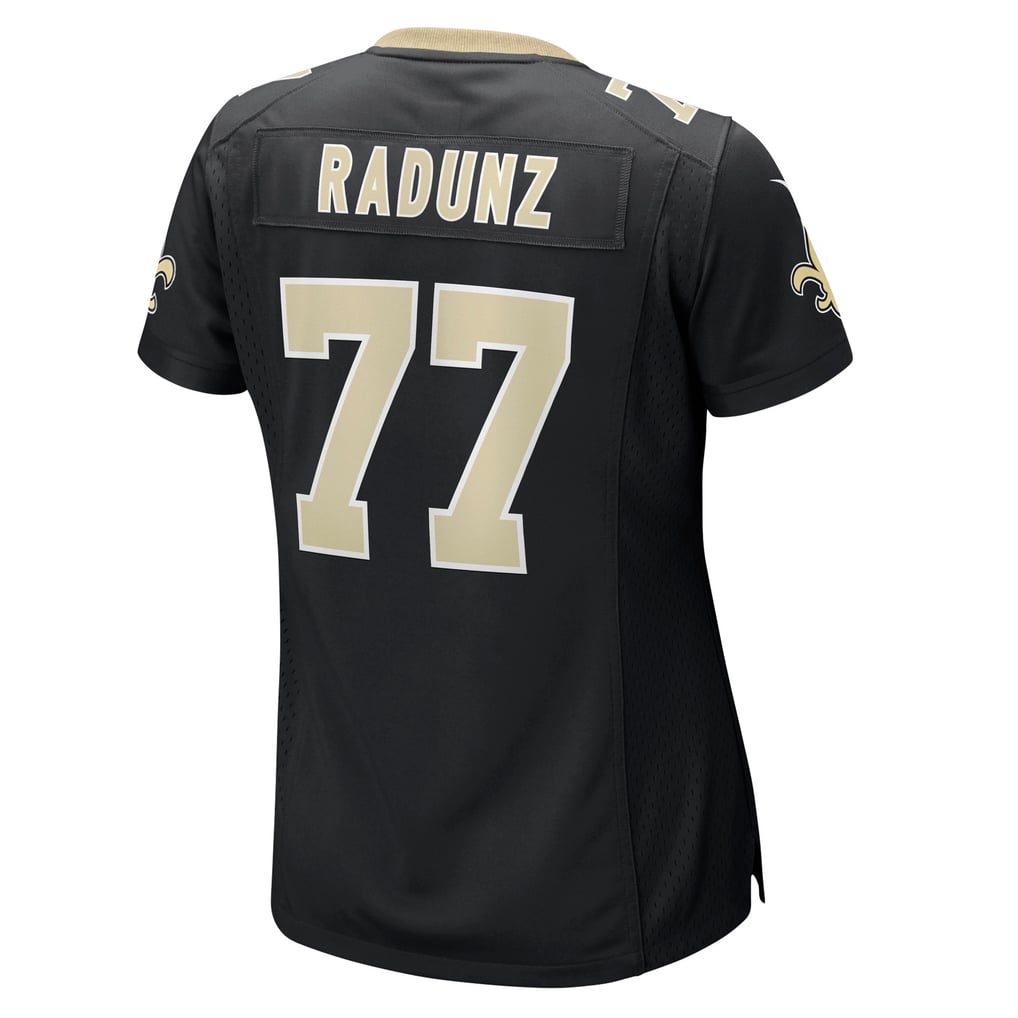 Women's New Orleans Saints Dillon Radunz Black Team Game Jersey
