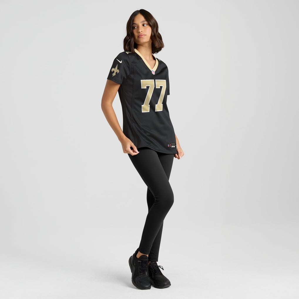 Women's New Orleans Saints Dillon Radunz Black Team Game Jersey