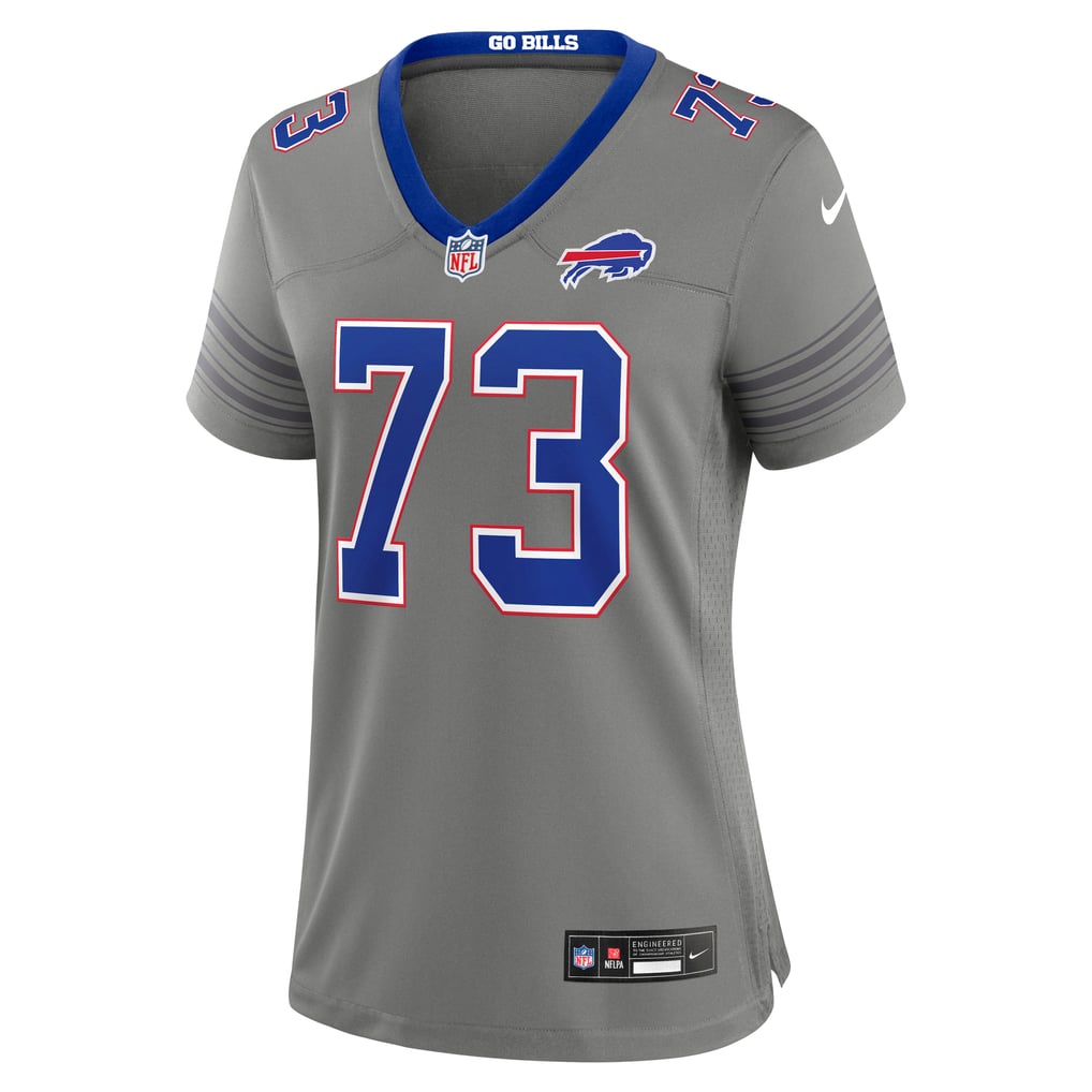 Women's Buffalo Bills Dion Dawkins Gray Nickel City Game Jersey