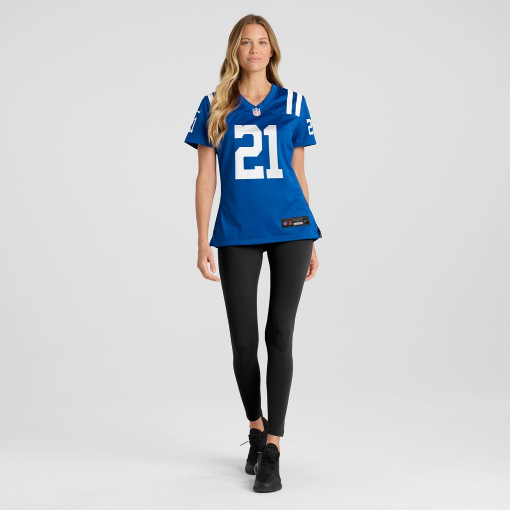 Women's Indianapolis Colts DJ Giddens Royal Team Game Jersey