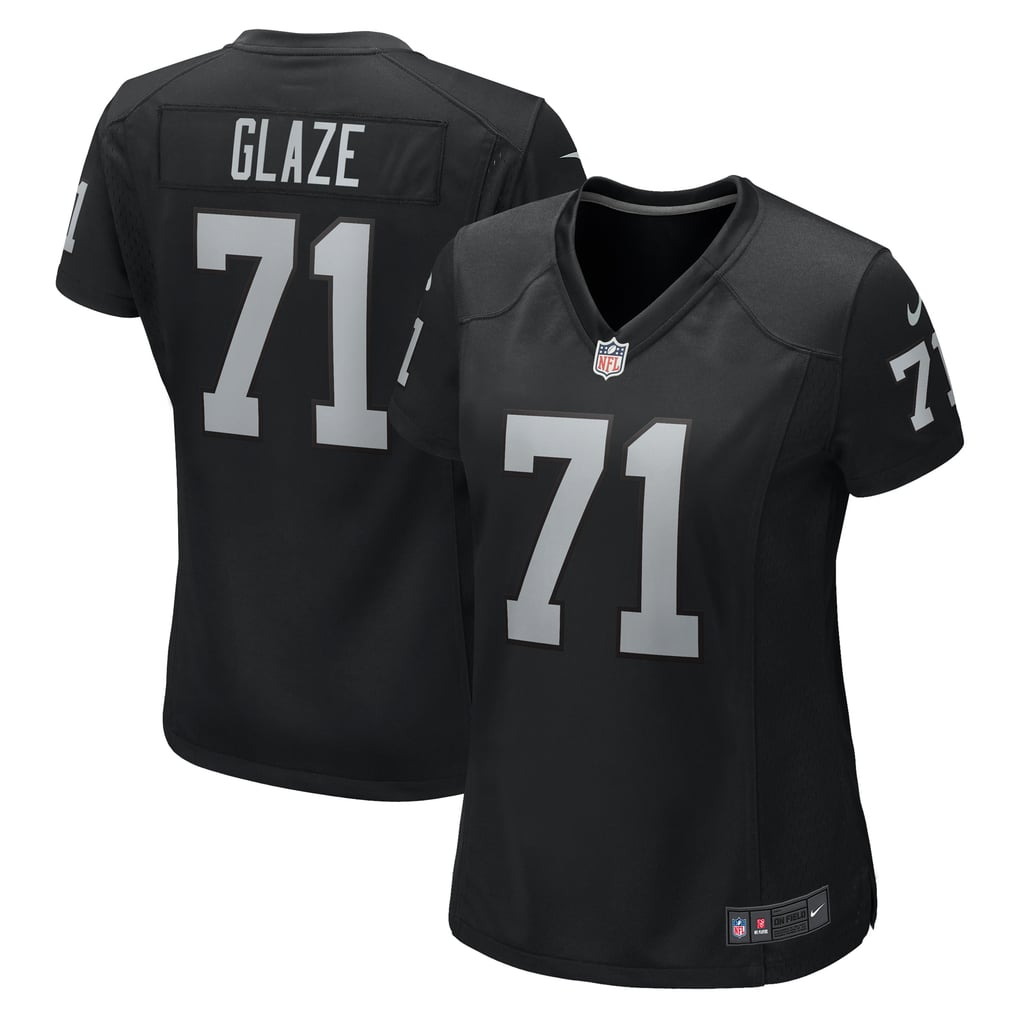 Women's Las Vegas Raiders DJ Glaze Black Game Jersey