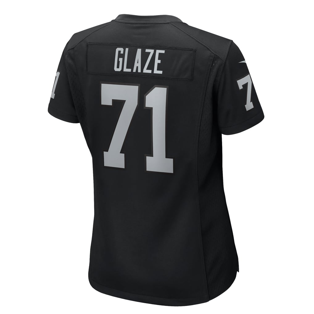 Women's Las Vegas Raiders DJ Glaze Black Game Jersey